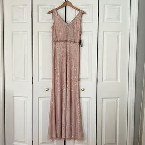 NWT BHLDN Blaise Dress Maxi Dress Size 2, Blush Pink, NWT